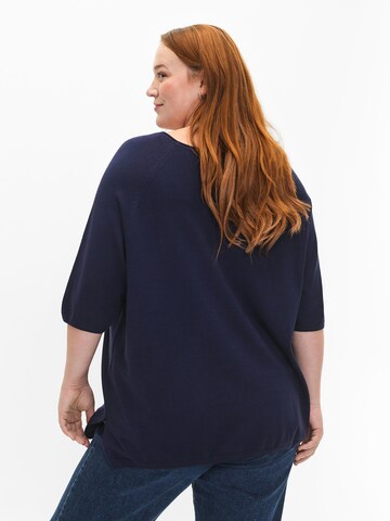 Zizzi Pullover 'Cacarrie' in Blau