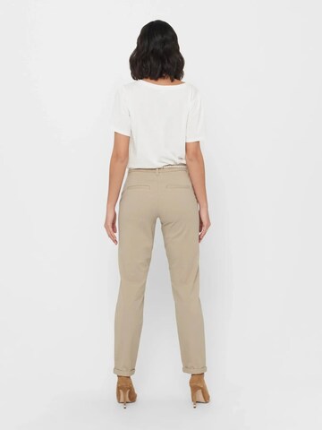 regular Pantaloni di ONLY in beige