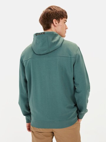 CAMEL ACTIVE Zip-Up Hoodie in Green