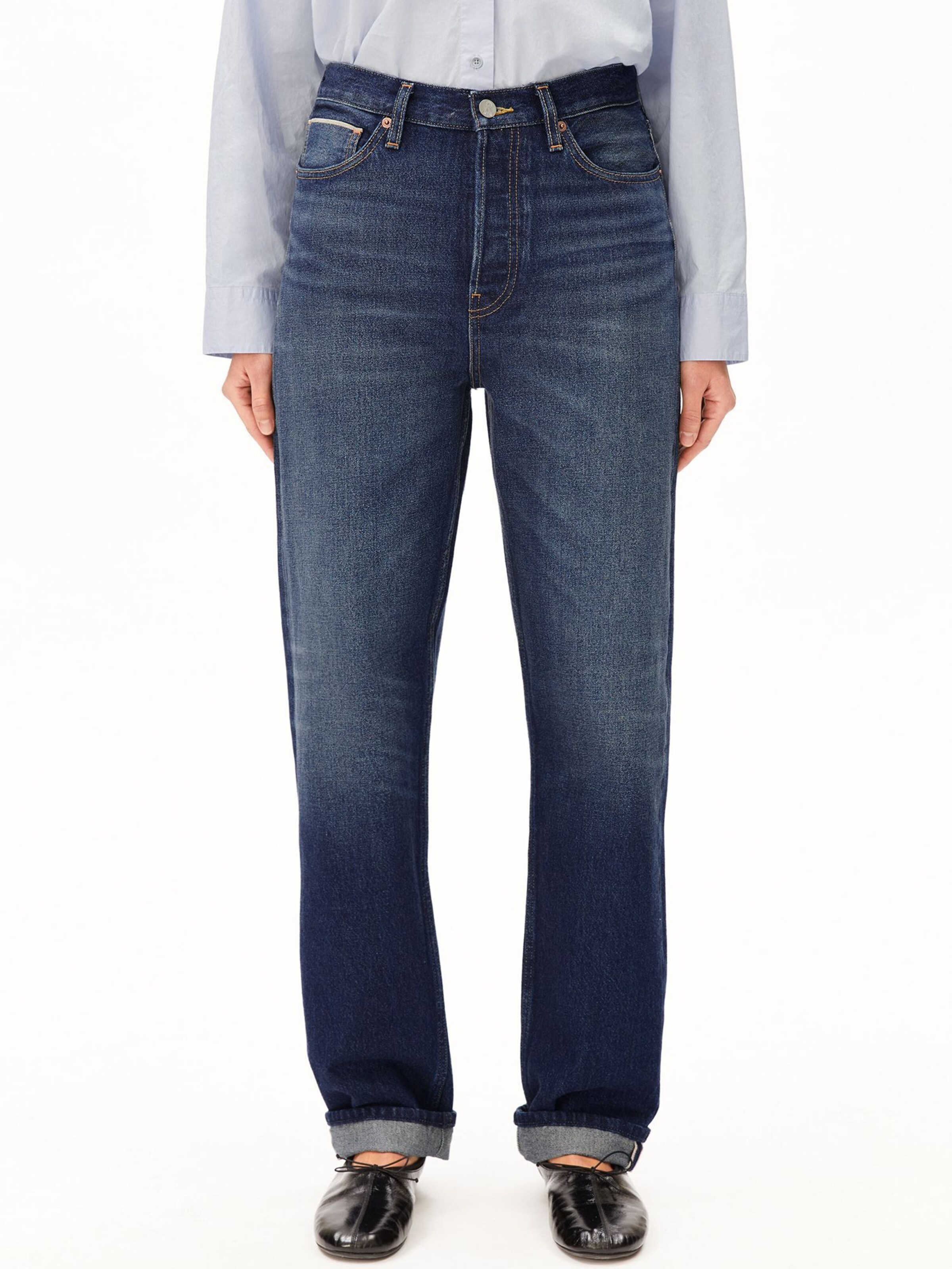 ARMEDANGELS Regular Jeans 'AAIKALA' SELVEDGE in Blau