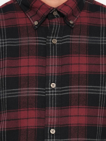 Coupe regular Chemise 'JPRBLUBarkley' Jack & Jones Premium en rouge
