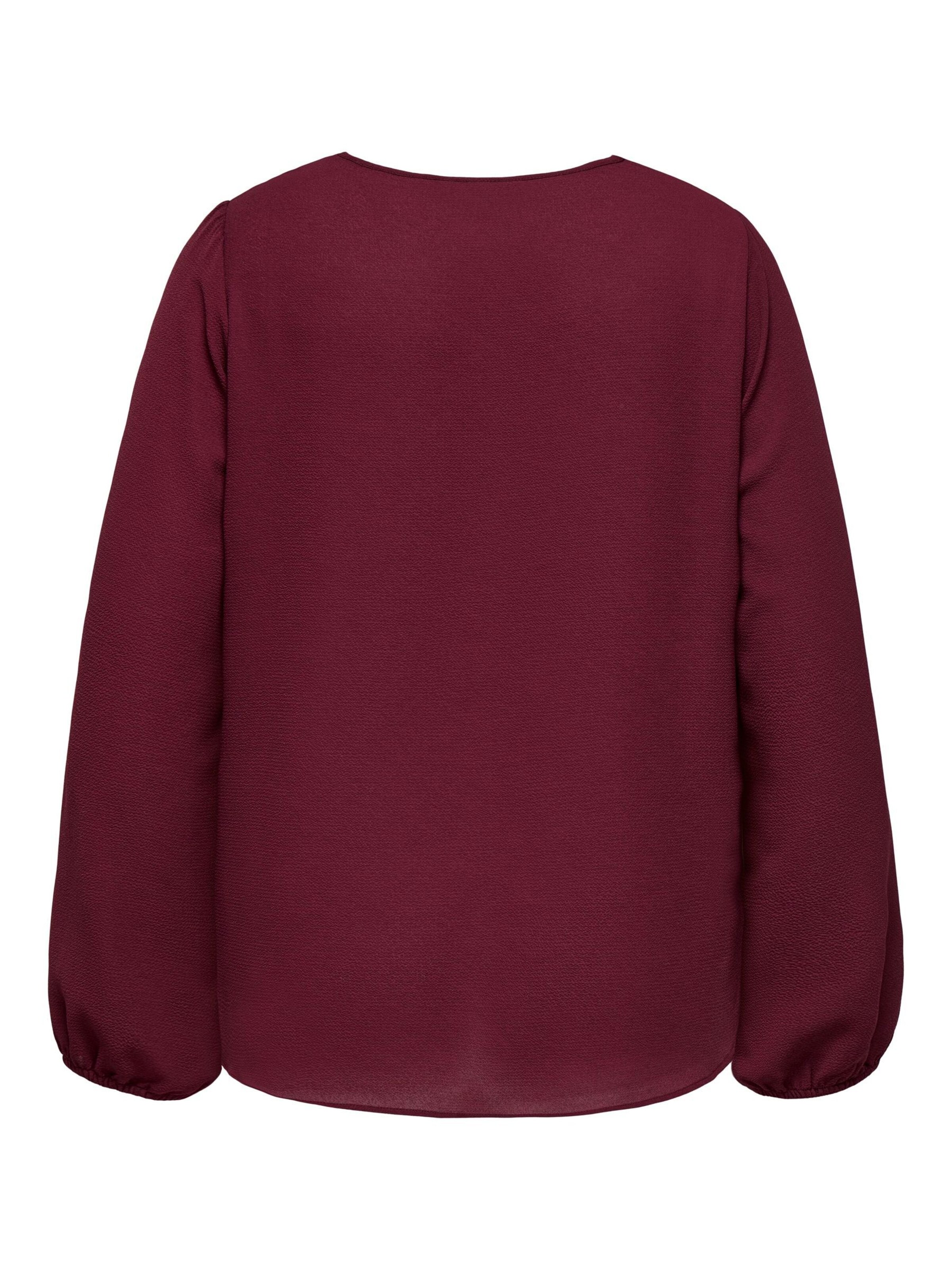 ONLY Carmakoma - Blusa 'CARVICA' en rojo