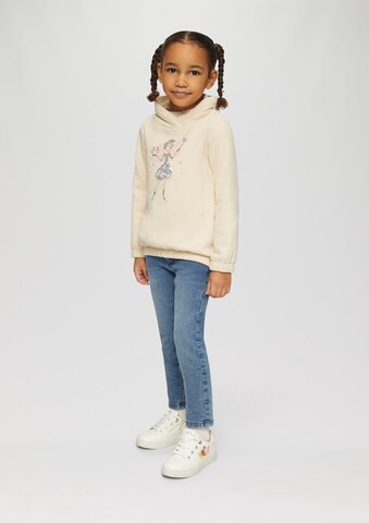s.Oliver Sweatshirt in Beige
