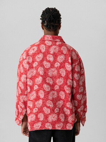 Dandalo Comfort fit Button Up Shirt 'Arthur' in Red