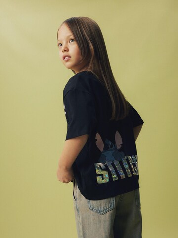 T-Shirt 'Stitch' NAME IT en noir