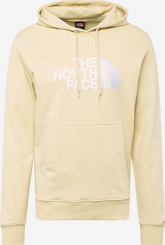 THE NORTH FACE Sweatshirt i gul: framsida