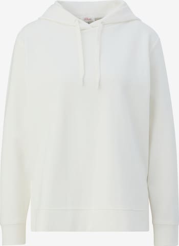 s.Oliver Sweatshirt in White: front