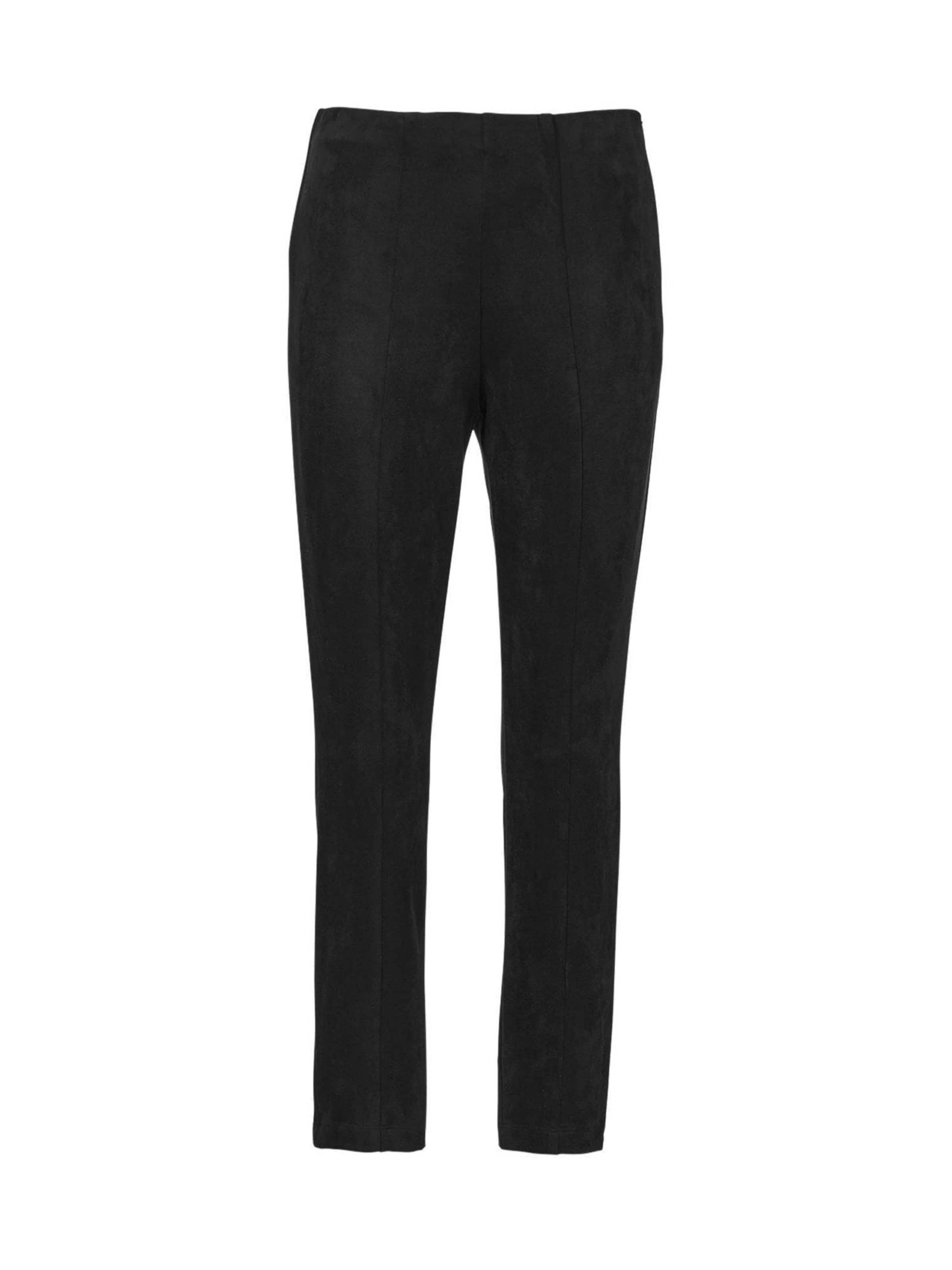 Pantalon à pince Goldner en noir : devant