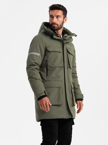 Ombre Winter jacket 'OM-Jalj-0169' in Green