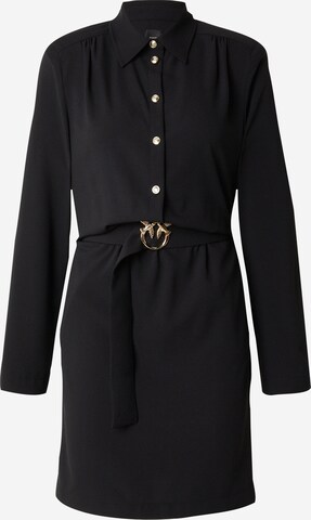 Robe-chemise PINKO en noir : devant