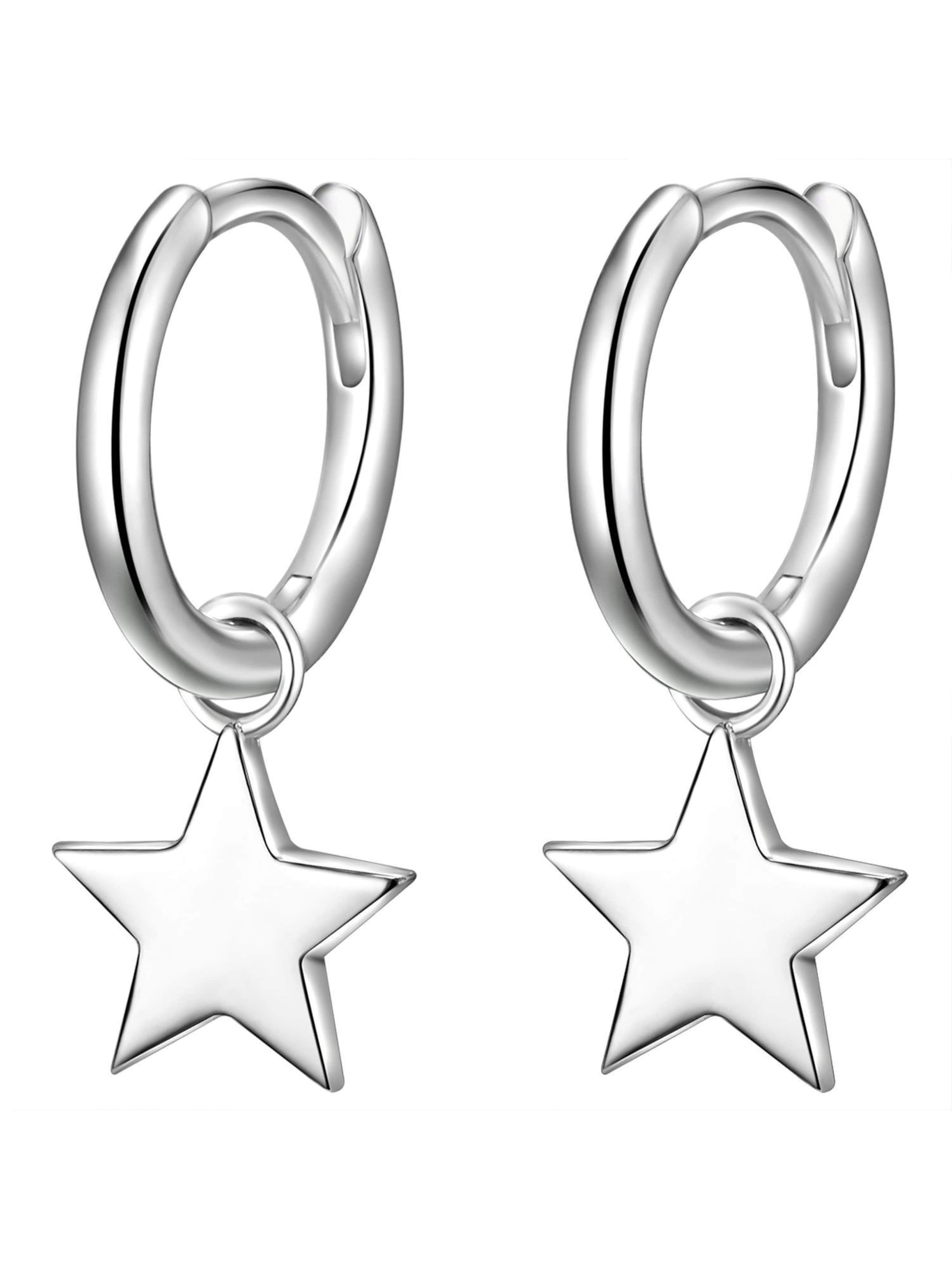 Glanzstücke München - Pendientes en plata: frente