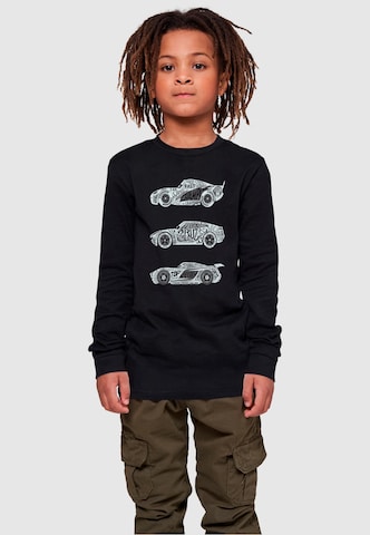 ABSOLUTE CULT Shirt 'Cars - Racers' in Zwart: voorkant