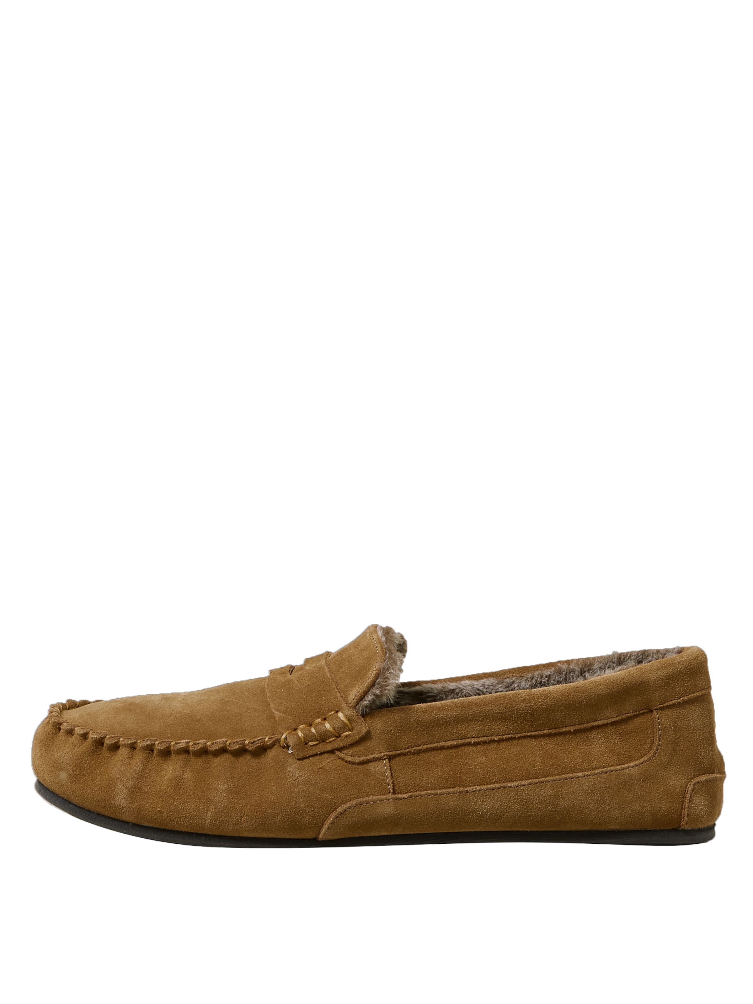 Marks & Spencer Mocassins in Bruin: voorkant