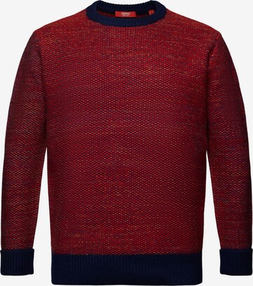 Pull-over ESPRIT en rouge : devant