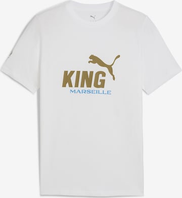 PUMA Functioneel shirt 'Olympique de Marseille King' in Wit: voorkant
