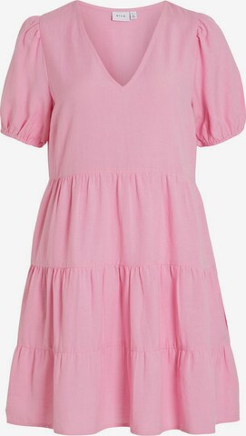 Robe 'Prisilla' VILA en rose : devant