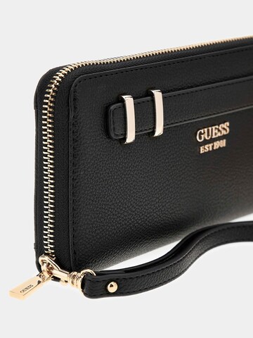 GUESS Wallet 'Gregoria' in Black