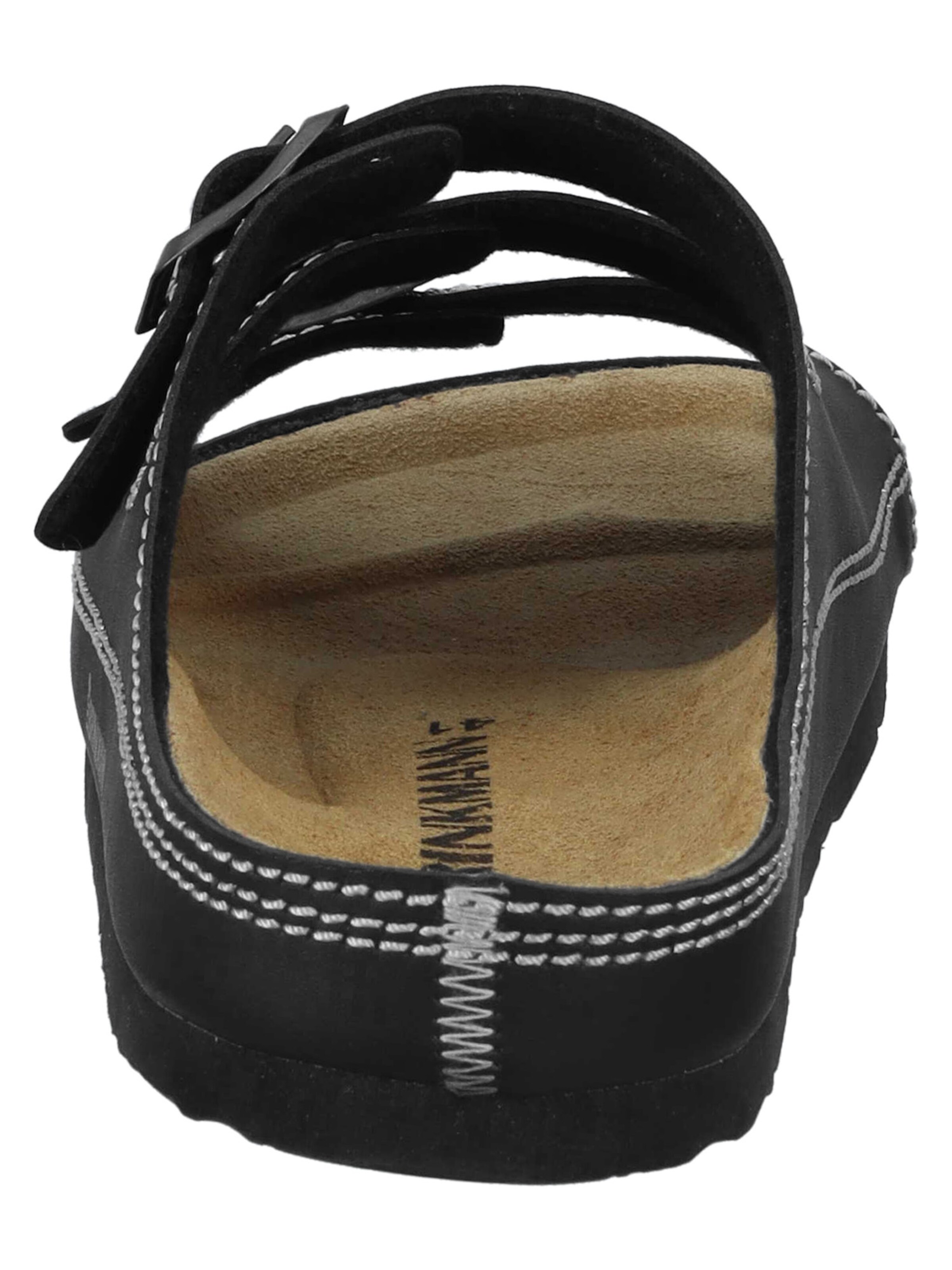 DR. BRINKMANN Pantolette 'Novelda'‌‌‌‌‌‌‌ in Schwarz