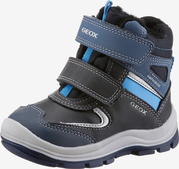 GEOX Boots in Blue: front