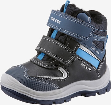 GEOX Boots in Blue: front