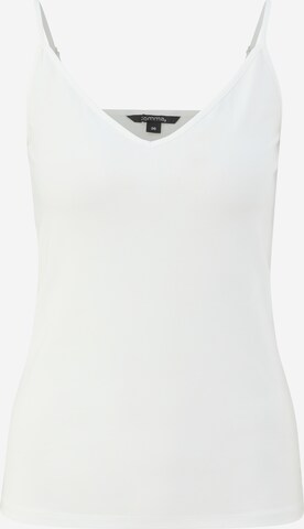 COMMA Top in White: front