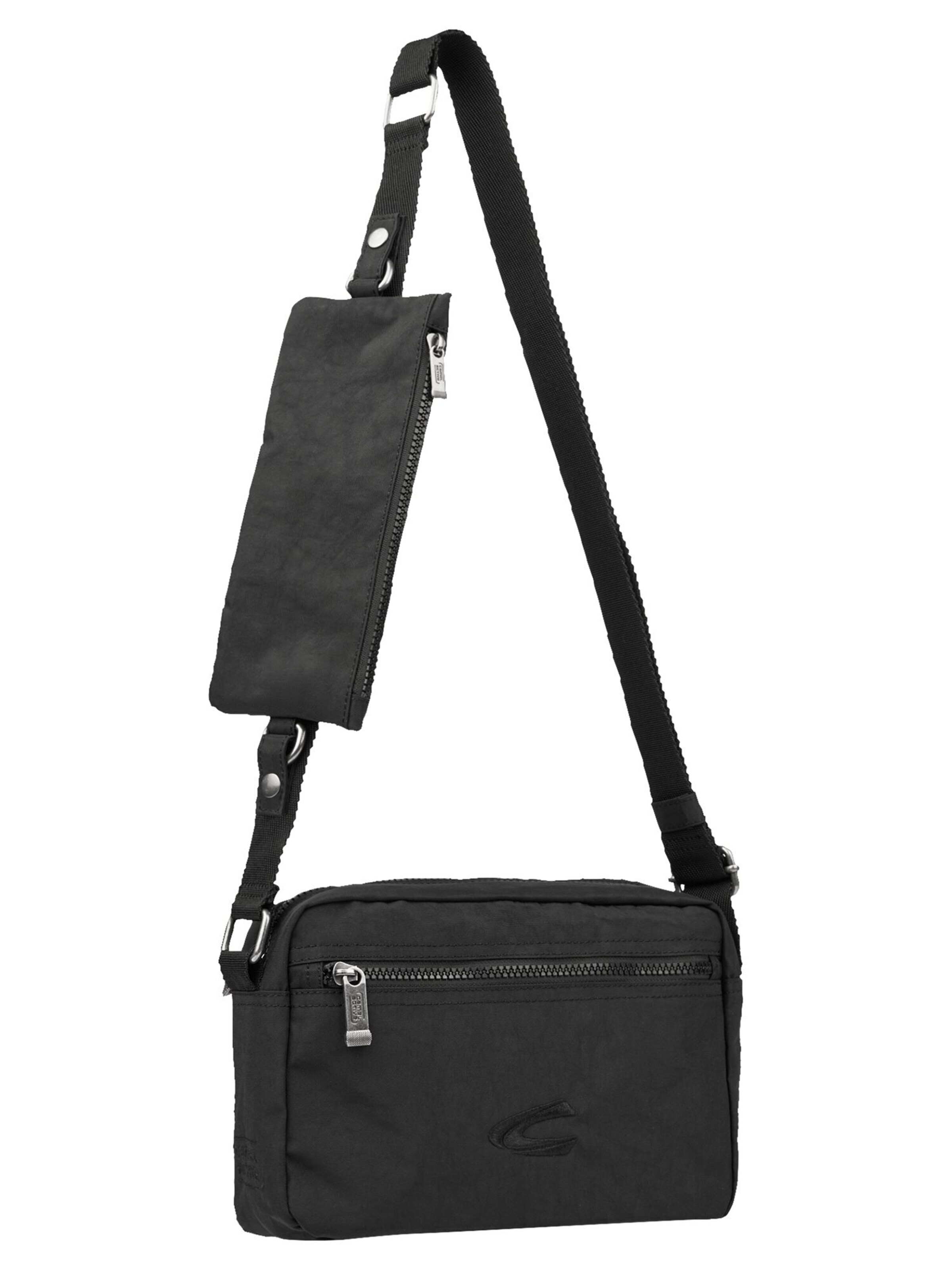 CAMEL ACTIVE Crossbody Bag in Black: front