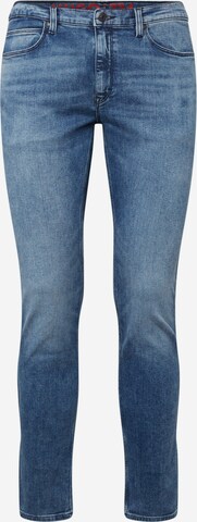 HUGO Regular Jeans in Blauw: voorkant