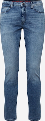 HUGO Red Regular Jeans in Blauw: voorkant