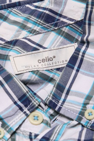 CELIO Button Up Shirt in L in Blue