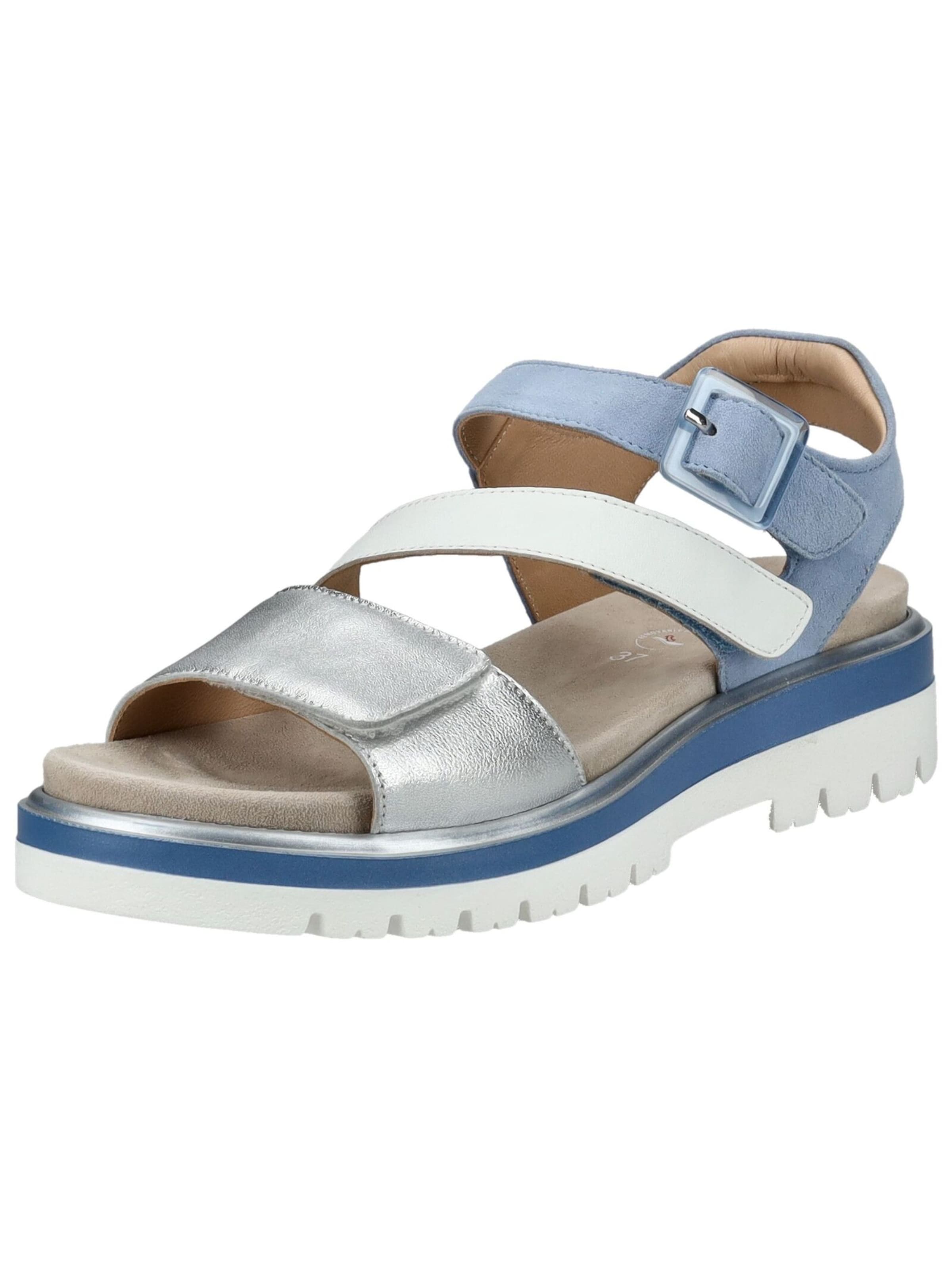 Sandales ARA en bleu : devant