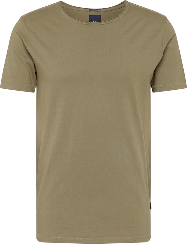 Lindbergh T-Shirt 'Garment' in Oliv YR5902