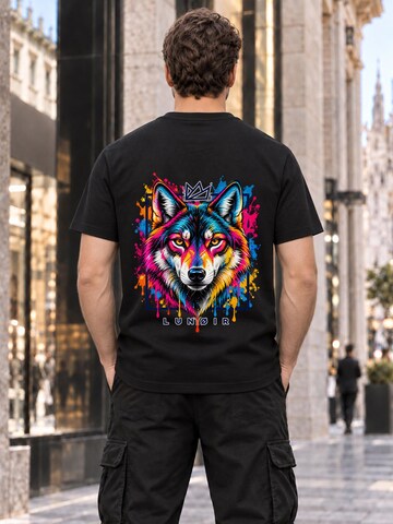 LUNØIR StudioMajica 'Tropical Riot – Urban Howl' - crna boja