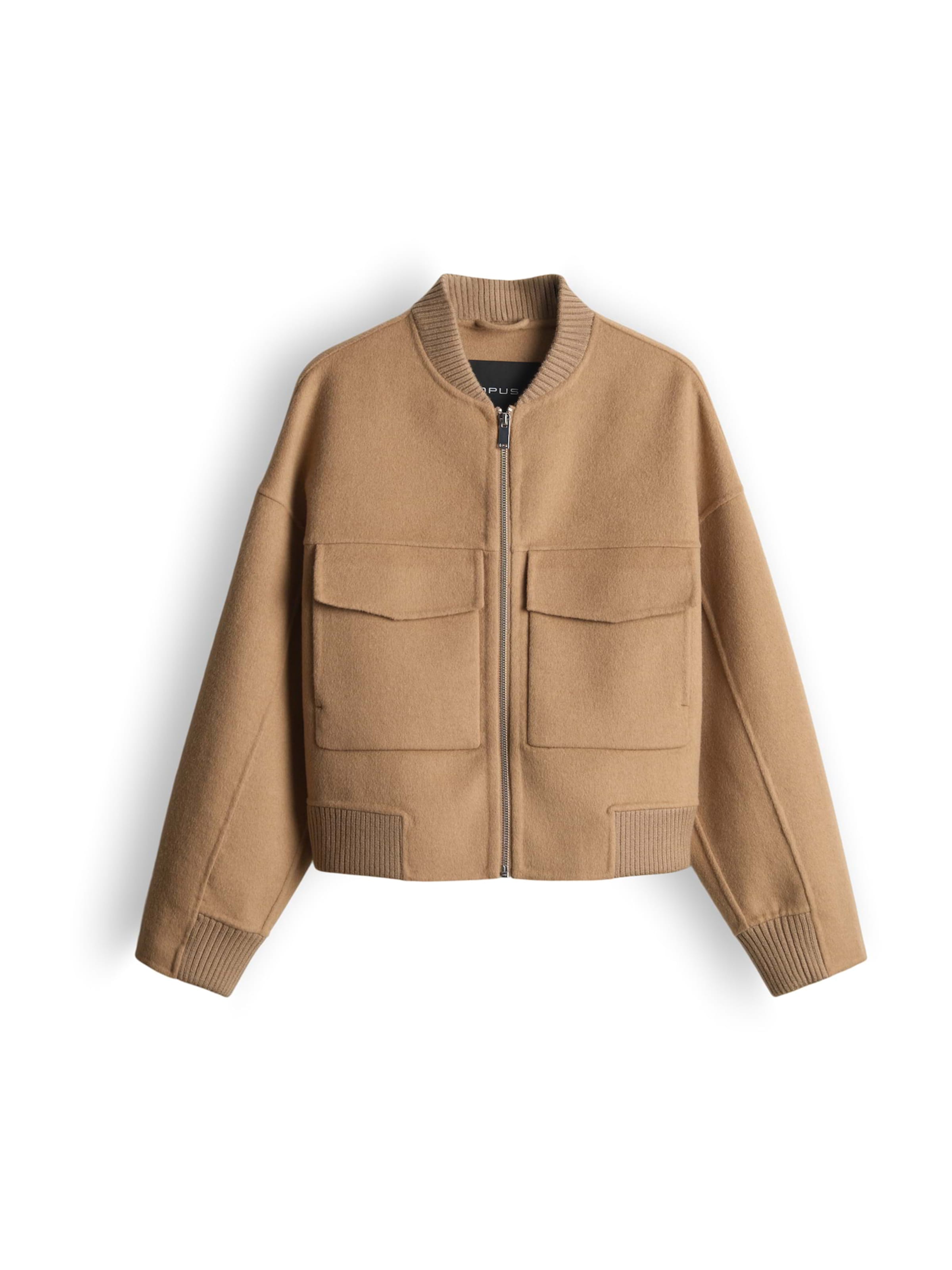 OPUS - Casaco meia-estação 'Hiso' em bege: frente