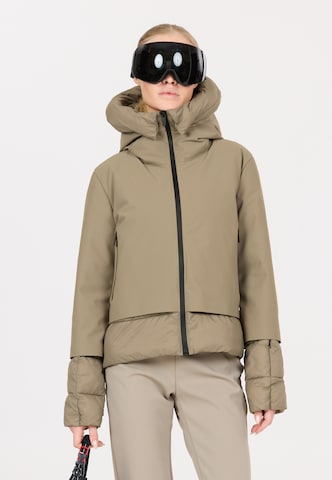 Athlecia Freizeitjacke 'Heley' in Beige: Vorderseite