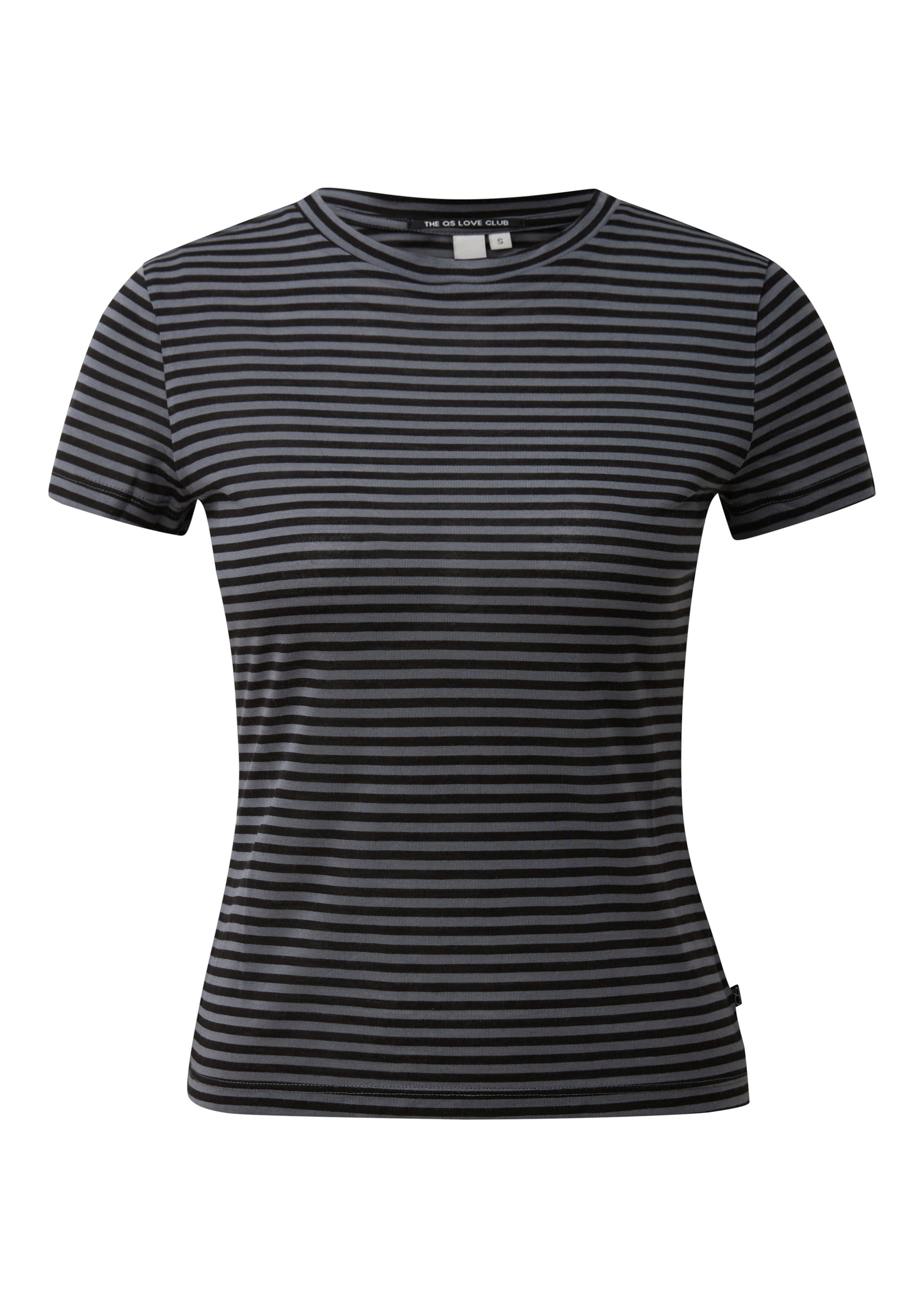 QS - Camiseta en gris: frente