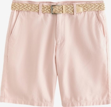 Pantalon chino Next en rose : devant