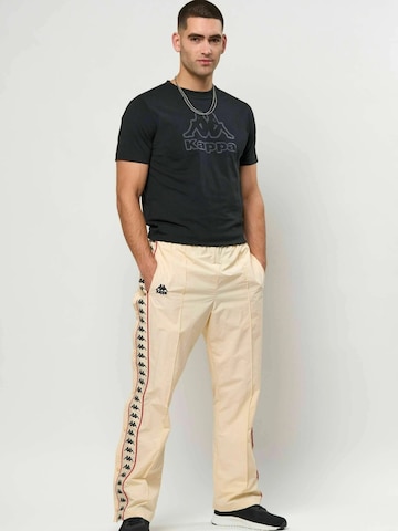 KAPPA Normalny krój Spodnie ' KMBanda ' w kolorze beżowy