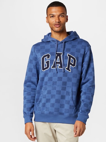 GAP Sweatshirt in Blue: front