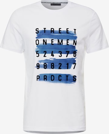 Street One MEN Shirt in White: front