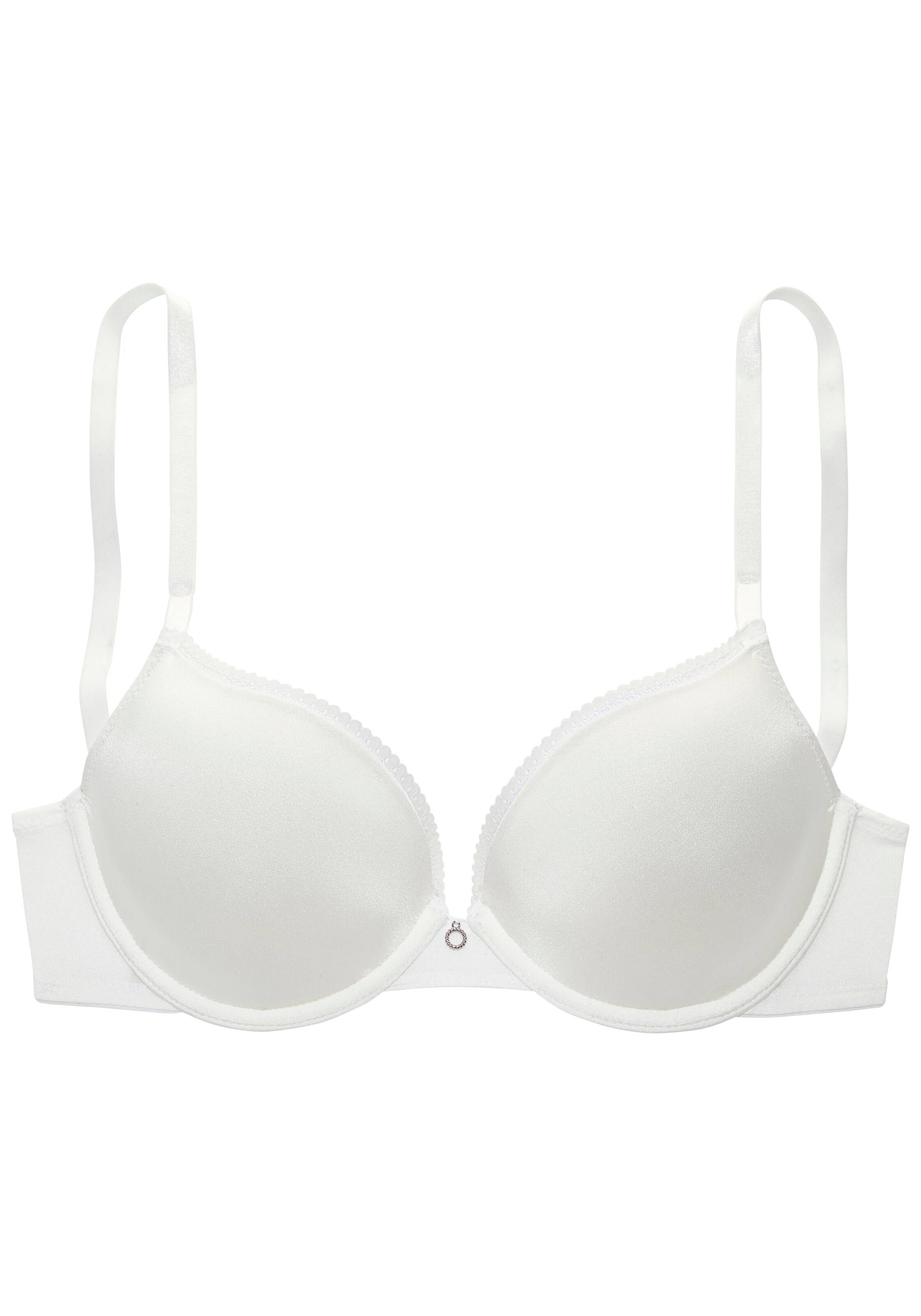 s.Oliver Push-up Biustonosz w kolorze beżowy: przód