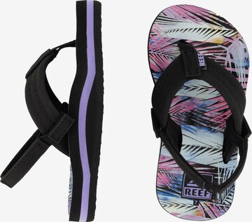 REEF Sandals 'Little Ahi' in Black