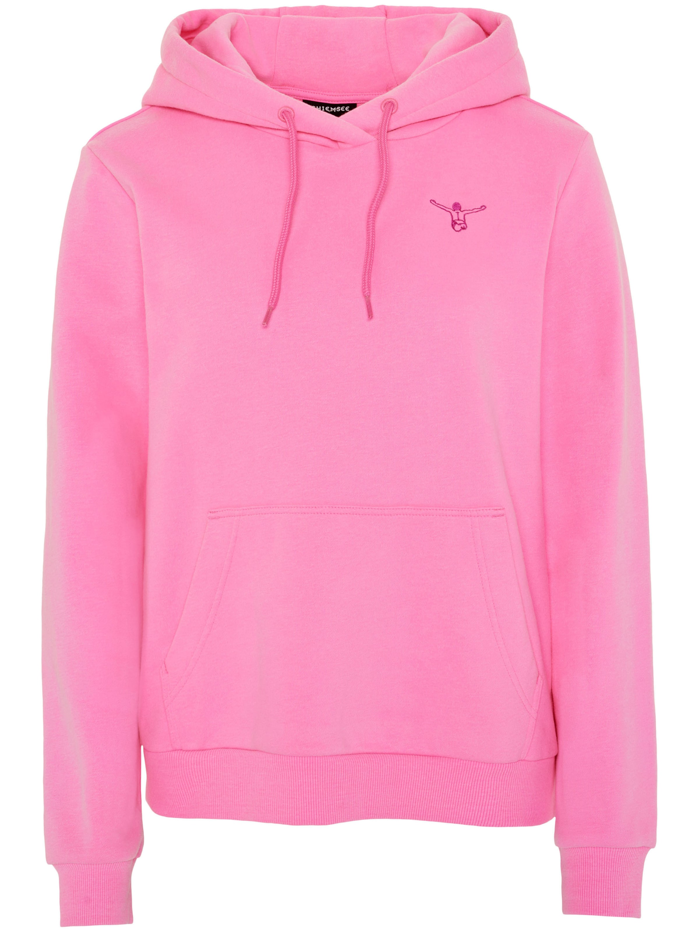 CHIEMSEE Sweatshirt ' mit großem Rückenprint ' in Pink: front