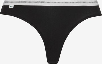 LACOSTE Thong in Black