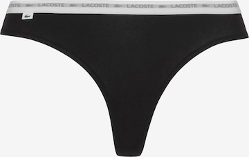 String di LACOSTE in nero