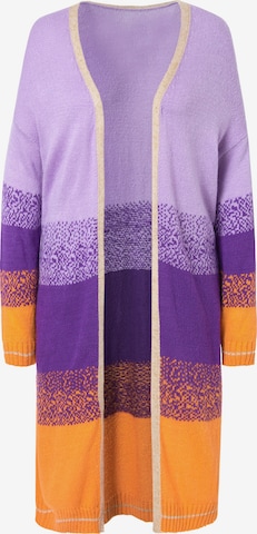 Angel of Style Strickjacke in Lila: Vorderseite
