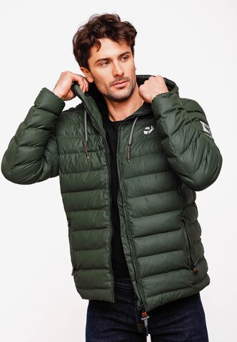 STONE HARBOUR Winter Jacket 'Zaharoo' in Green