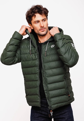 STONE HARBOUR Winter jacket 'Zaharoo' in Green