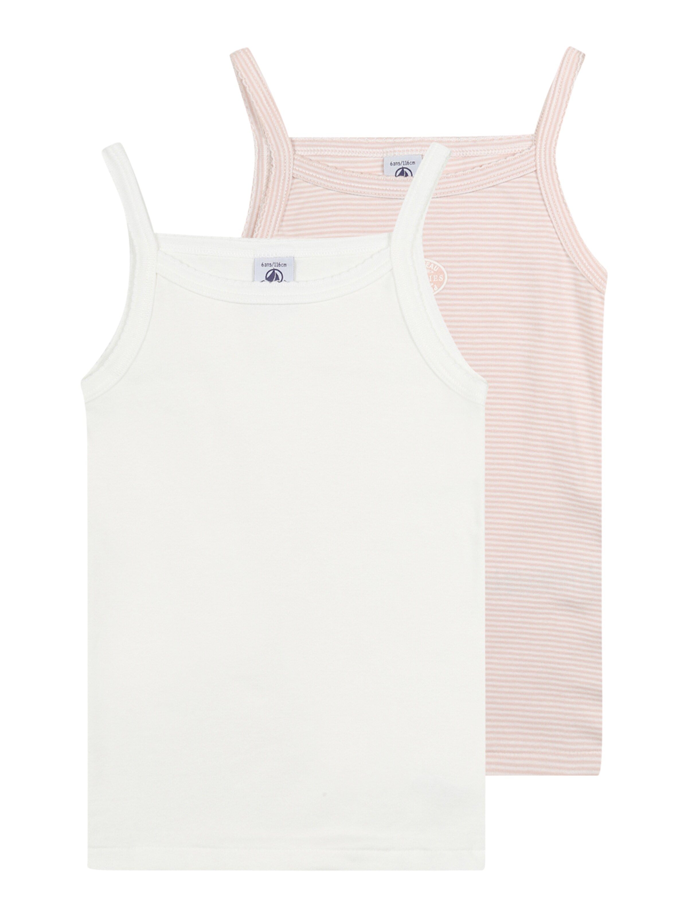 PETIT BATEAU Undertrøje i beige: forside