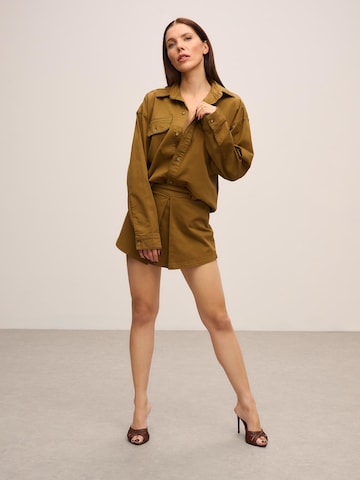 ORIMEI by Victoria Swarovski Φούστα σε καφέ