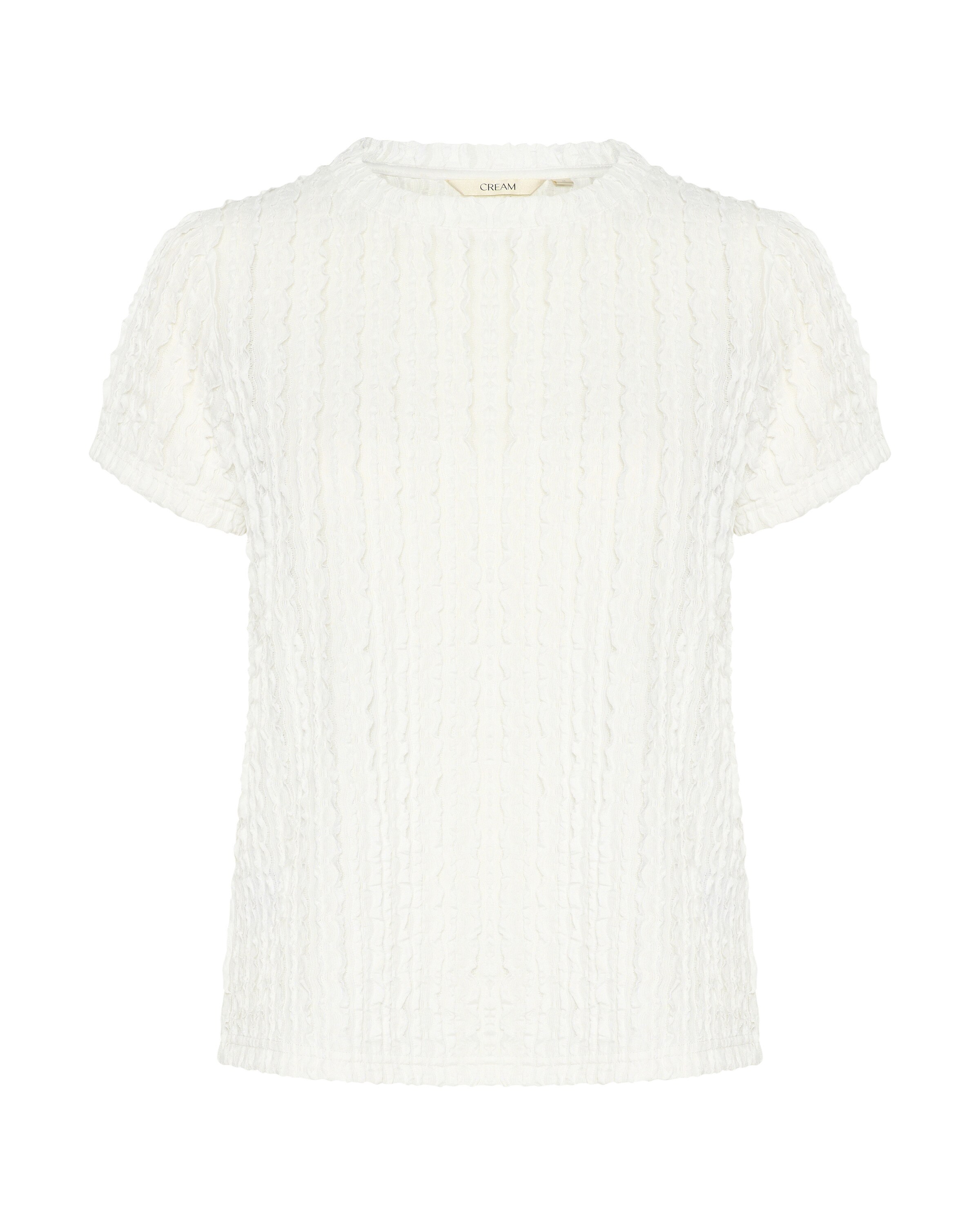 Cream Shirt 'CRYassi' in White: front